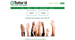 Desktop Screenshot of etutorunplugged.com